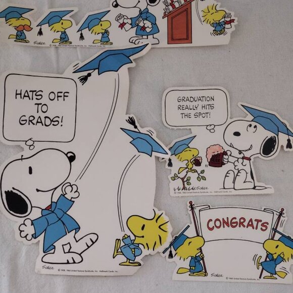LOT OF 6 – Various Vintage Peanuts Snoopy Items - Picture 2 of 8